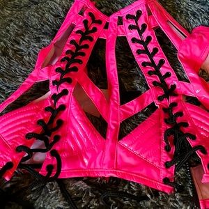 ClubExx rave set/festival top and bottom